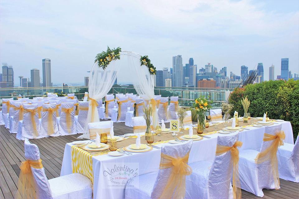 Wedding Setup at Hotel Jen 