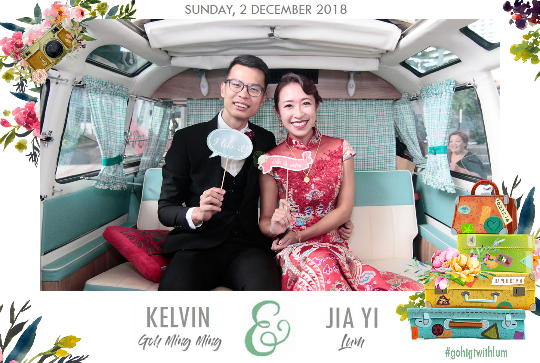 Kombi Photobooth for Wedding