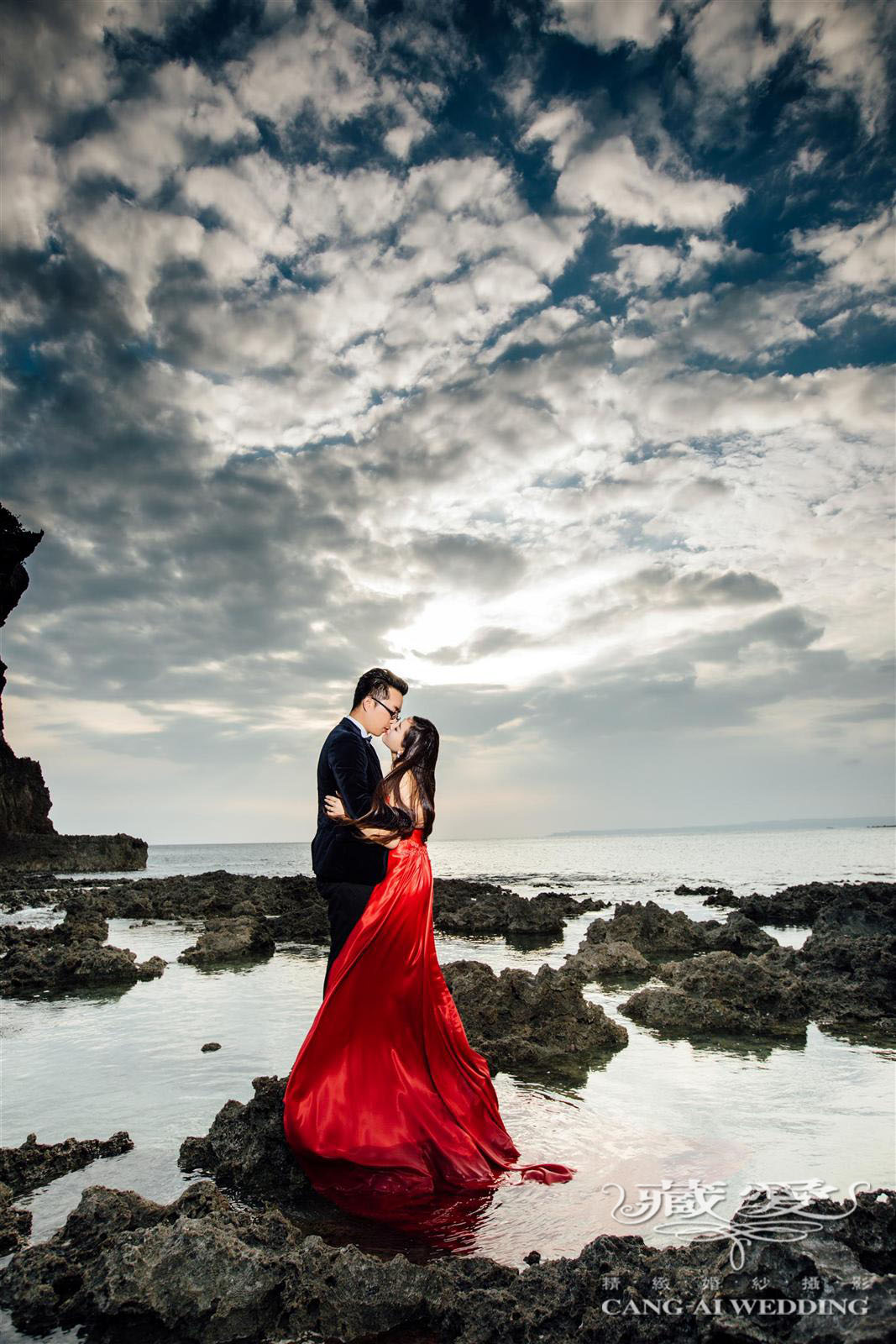 Royal Red Evening Gown