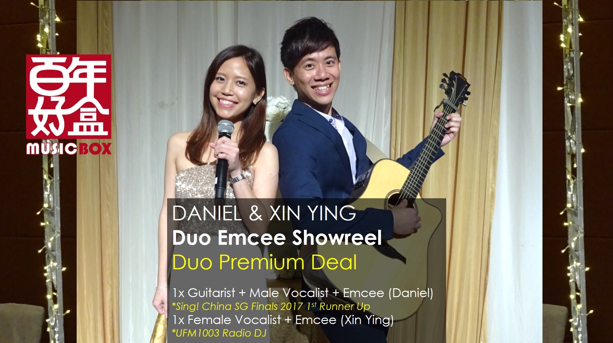 Daniel & Xin Ying - Wedding Emcee Showreel - Duo Premium Deal