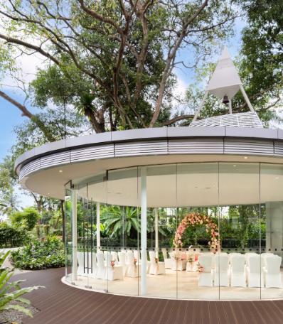 Glass Pavilion | Venues & hotel booking for wedding in Singapore