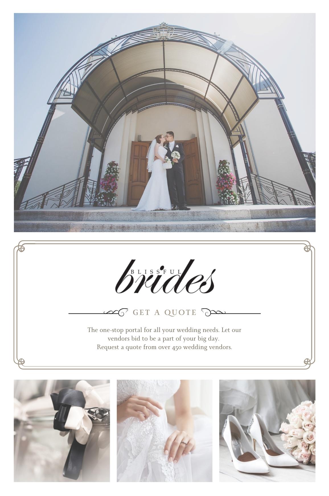GET A QUOTE! | The one stop shop for all your wedding needs.