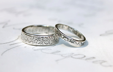 affordable silver-made wedding ring