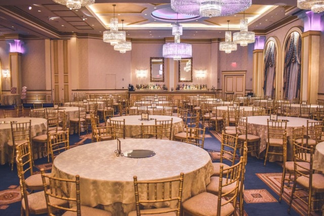 5 Grand Ballrooms For A Glamourous Wedding