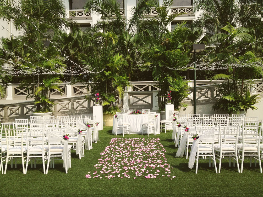 5 Outdoor Venues in Singapore for a Fairytale Garden Wedding