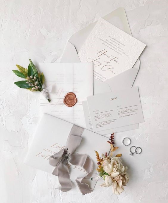 The Best of 2018 Wedding Invite Trends