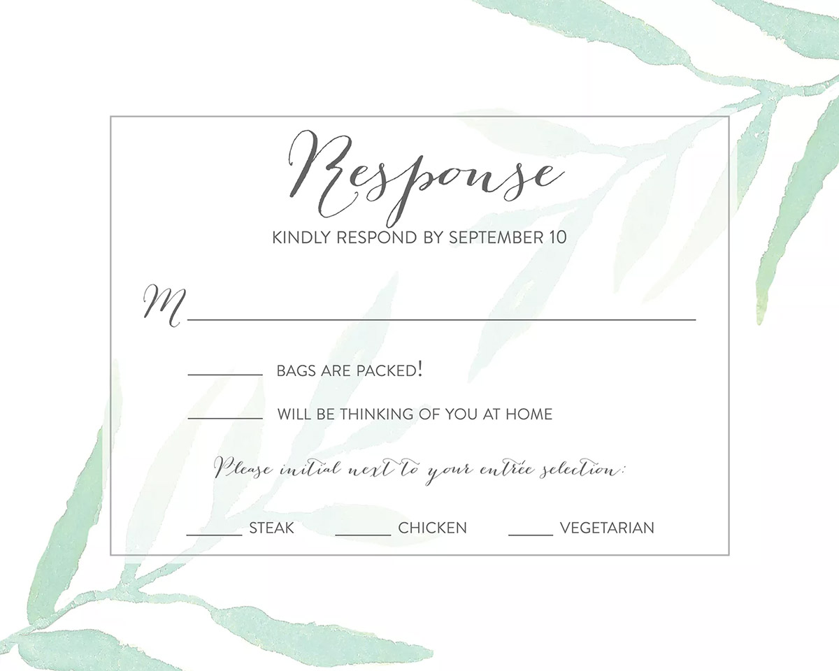 5 Details to Include in Your Wedding Invites