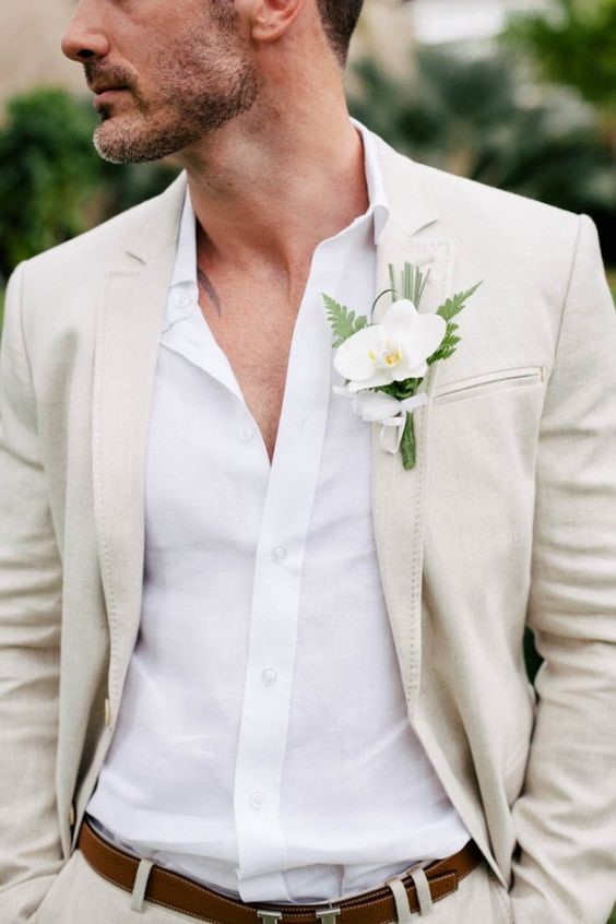 For the Grooms: A Guide to Wedding Suit