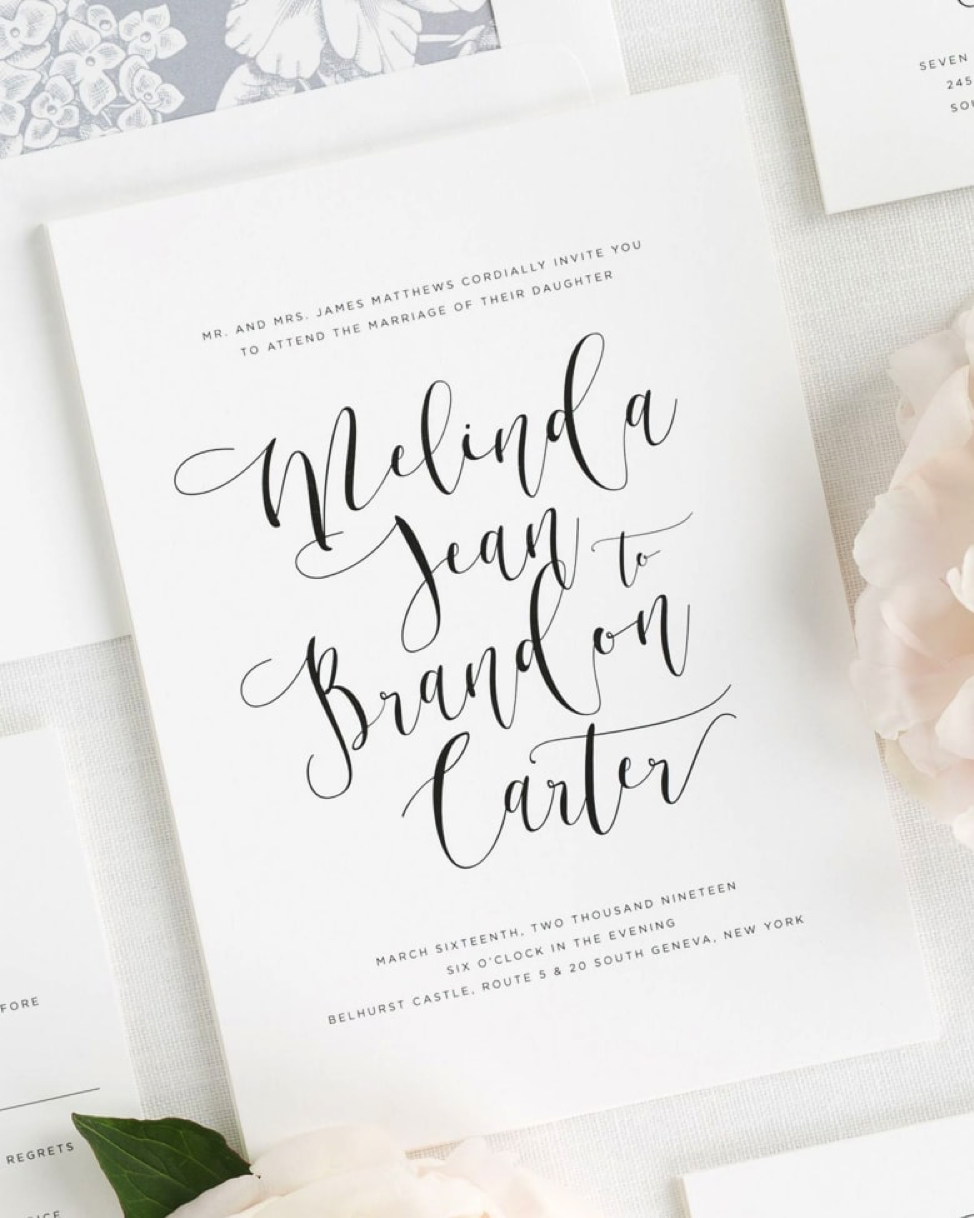 Creative Wedding Invitation Ideas to Complement All Wedding Themes