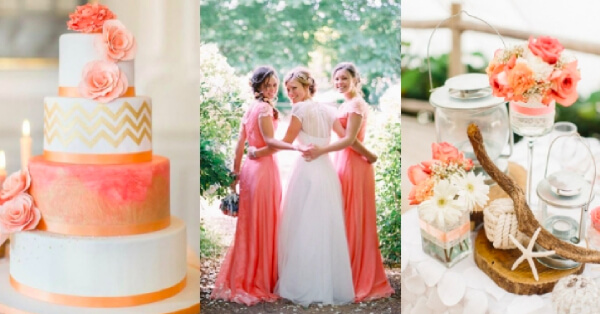 Living Coral: Plan a Pantone-Inspired Wedding for 2019