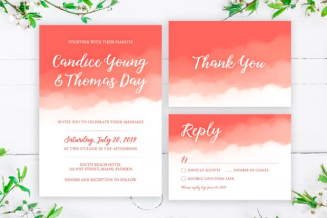 Living Coral: Plan a Pantone-Inspired Wedding for 2019