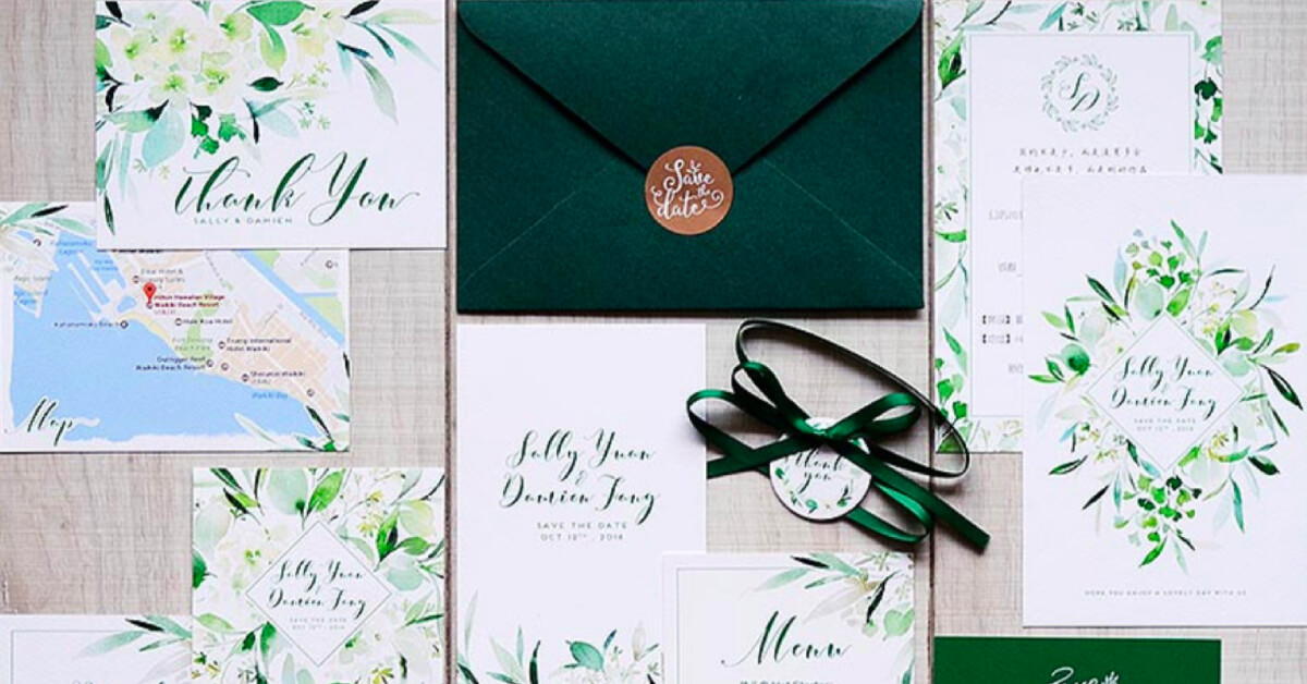 Save The Date! 7 Unique Wedding Invitations Ideas 