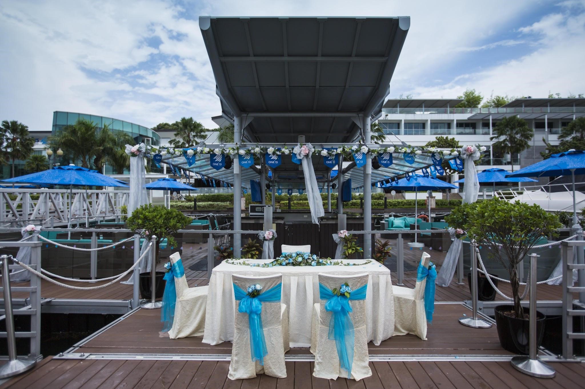 A Guide to Having a Bay-utiful Wedding at ONE°15 Marina Sentosa Cove, Singapore!