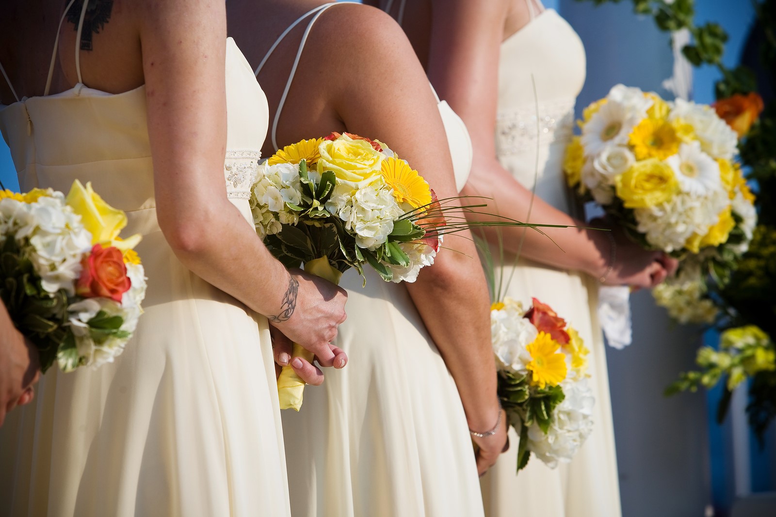 Style Guide: Dressing up Bridesmaids to Match the Bride