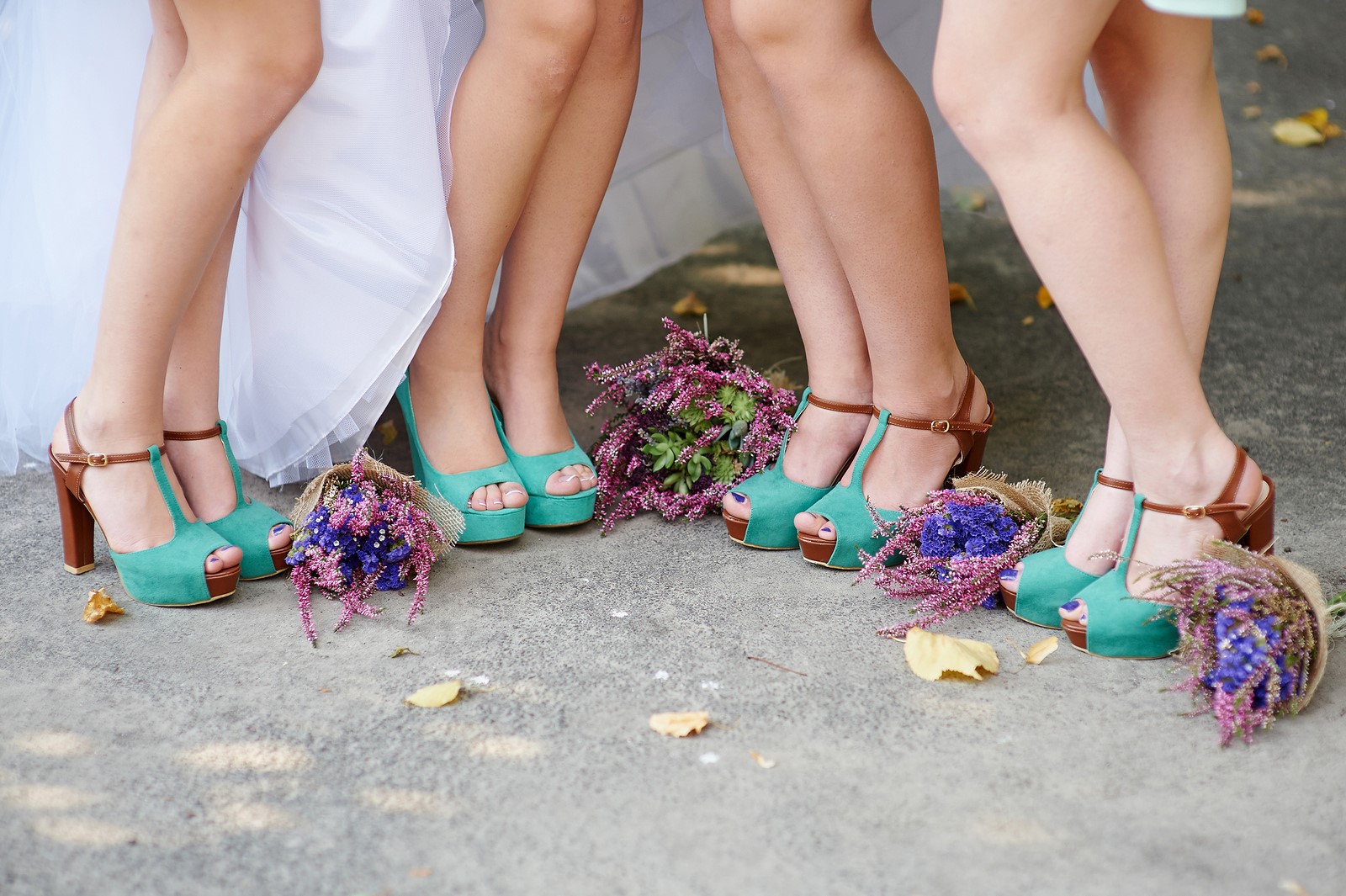 Style Guide: Dressing up Bridesmaids to Match the Bride