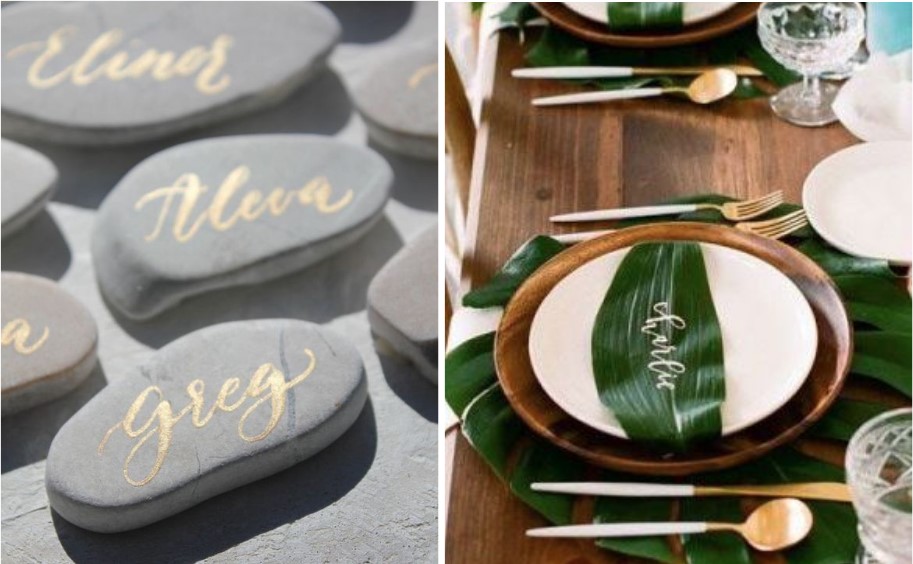 It’s In The Details: Unique Wedding Place Card Ideas