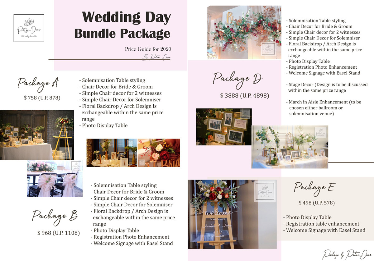Patson Decor: The Wedding Decor Service to Beautifully Transform Your Venue Without Busting Your Budget