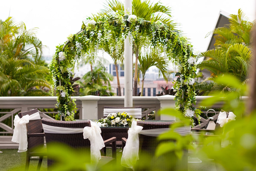 Hotel Fort Canning: An Urban Oasis for Weddings