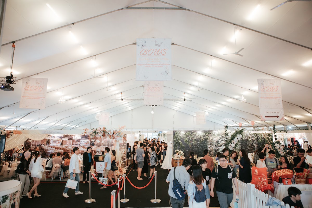 BOWS January 2020: Highlights to Catch at Singapore’s Largest Outdoor Wedding Show!