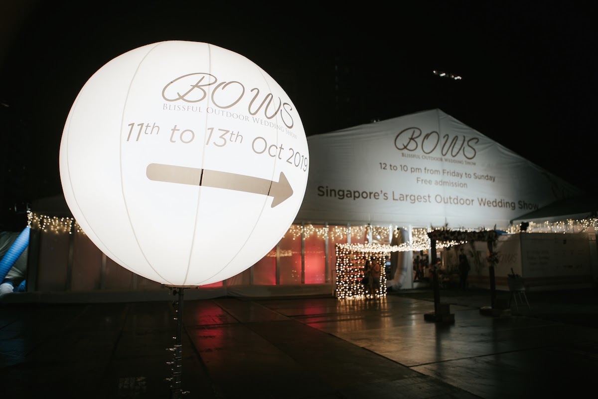 BOWS January 2020: Highlights to Catch at Singapore’s Largest Outdoor Wedding Show!