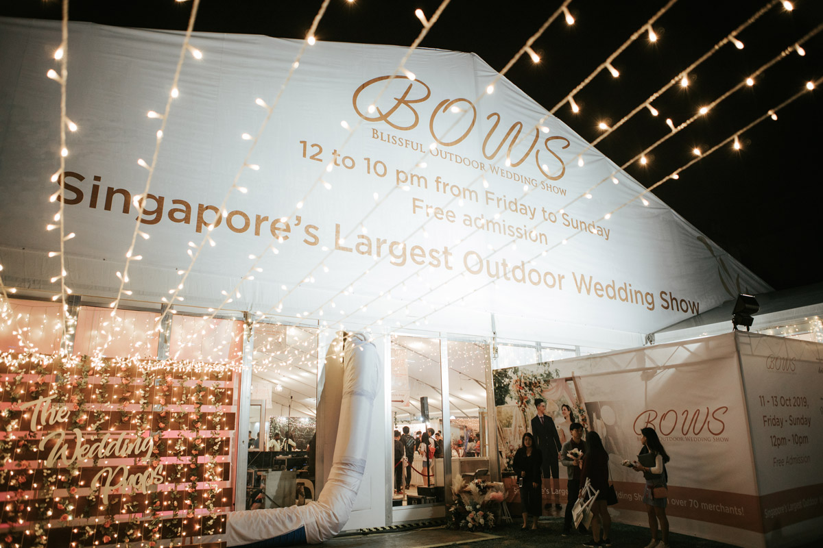BOWS January 2020: Highlights to Catch at Singapore’s Largest Outdoor Wedding Show!