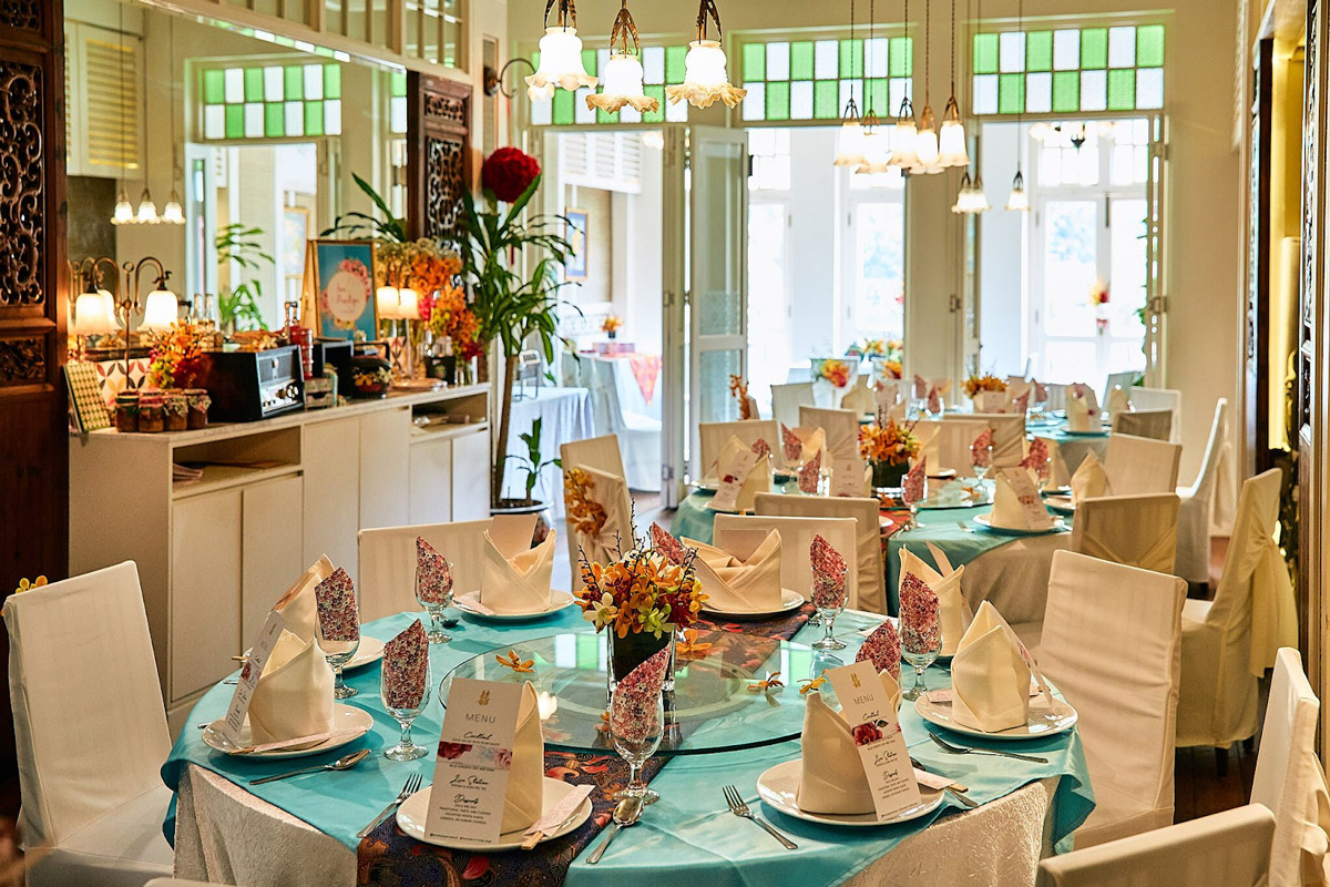 3 Reasons Why The Blue Ginger is the Place for an Intimate Peranakan Wedding