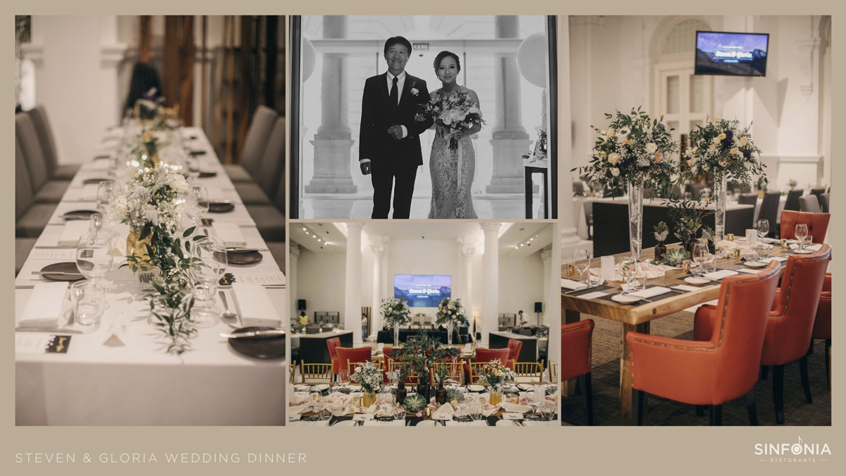 Celebrating in Victorian Style: A Classy Wedding with Sinfonia Ristorante