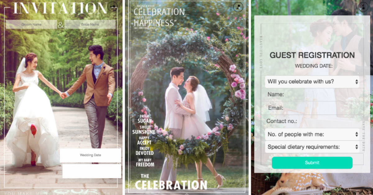 A User Guide to Blissful Brides’ Online Wedding Invitations