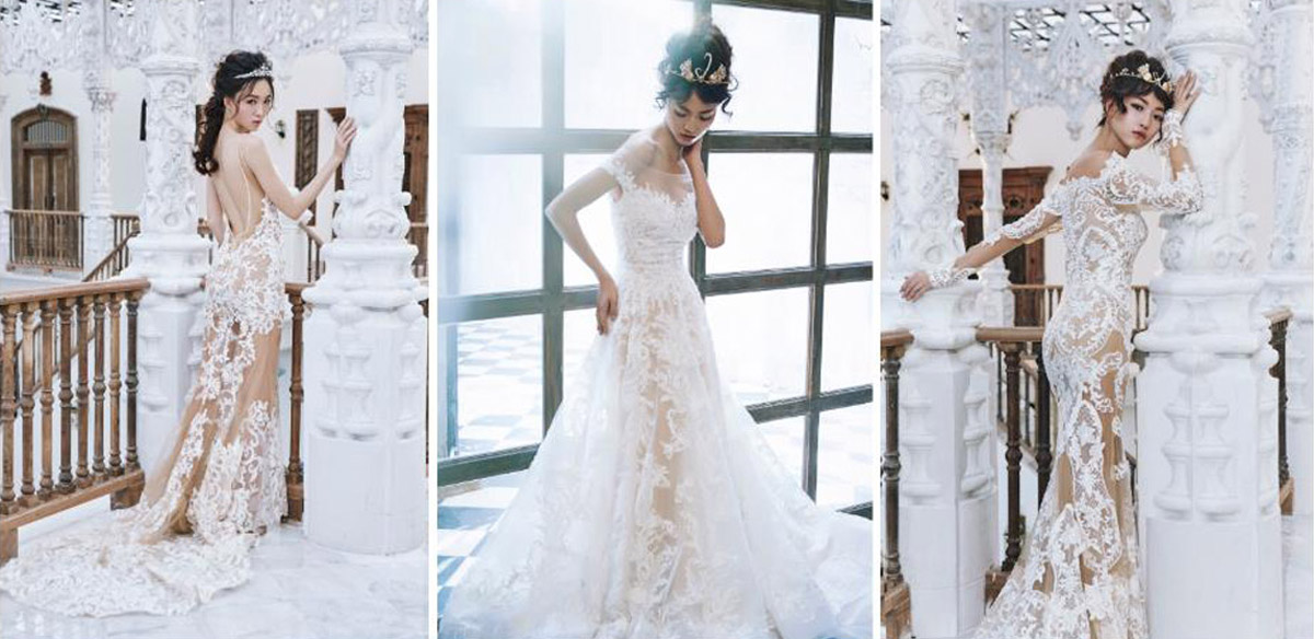 Look Bold, Classy & Glamorous with Malena Bridal Haute Couture