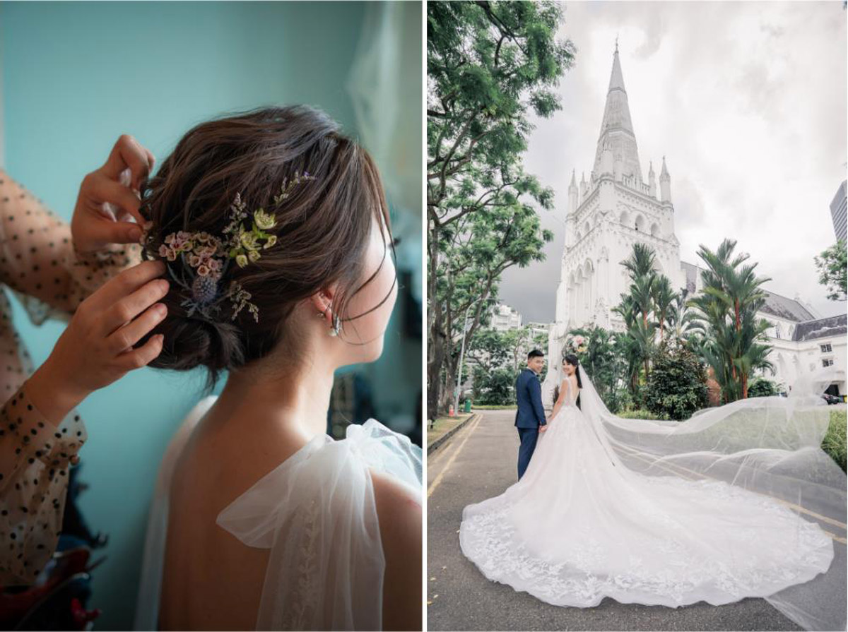 Blue Bay Wedding: Authentic Taiwanese-Style Gowns, Photography & Services