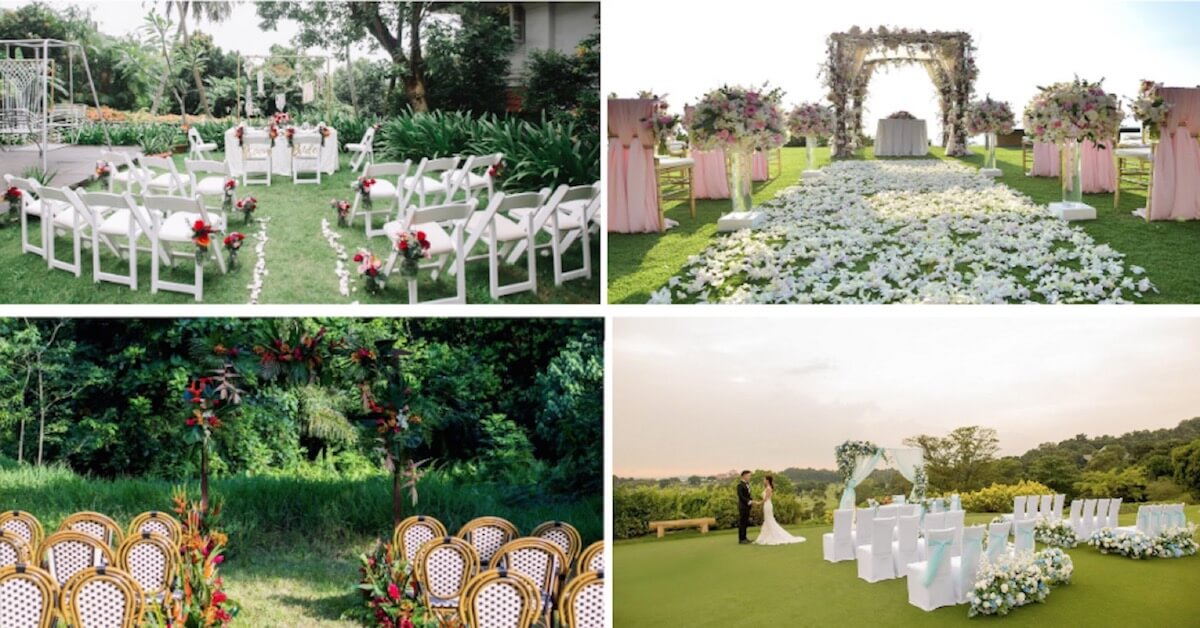 7 Romantic Garden Wedding Sites in Singapore to Tie the Knot