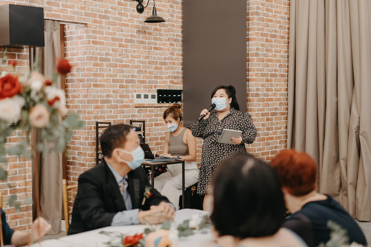 Leave Your Worries at the Door with Andie Ng, Wedding Emcee 