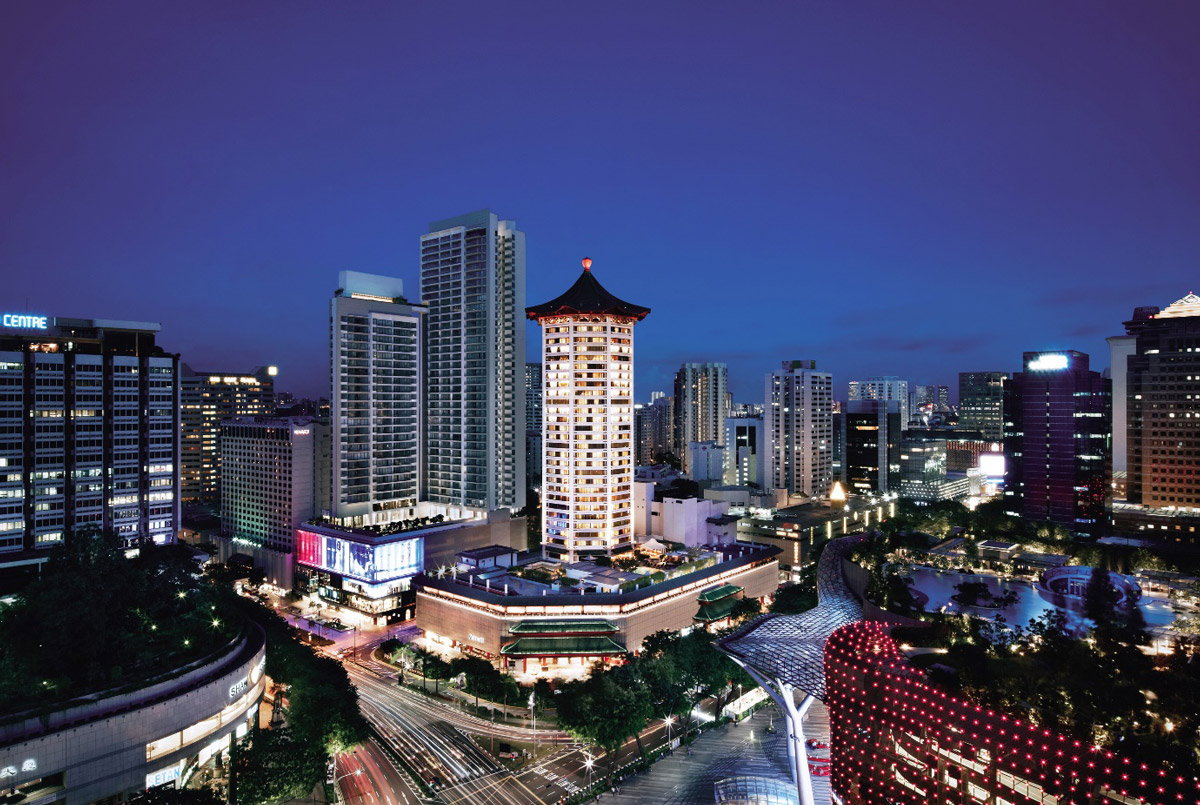 Enchanting Dream Wedding in The Heart of The City at Singapore Marriott Tang Plaza Hotel