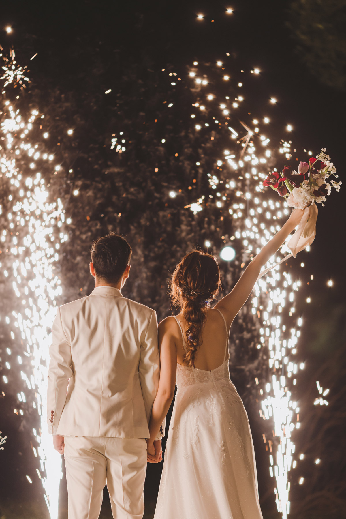 Elevate Your Wedding: Sparkulars byTechdisplay - Dazzling Indoor Fireworks for Weddings