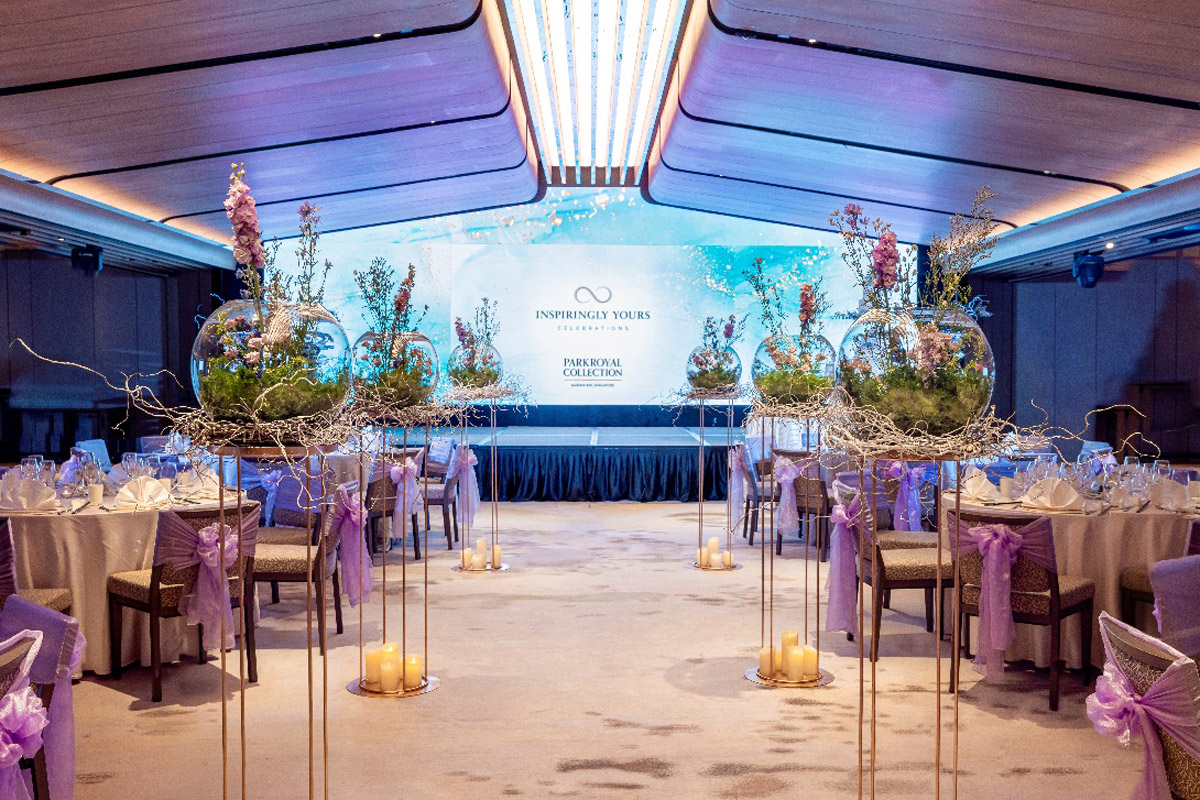 Inspiringly Yours: Plan Your Grand Wedding at PARKROYAL COLLECTION Marina Bay, Singapore