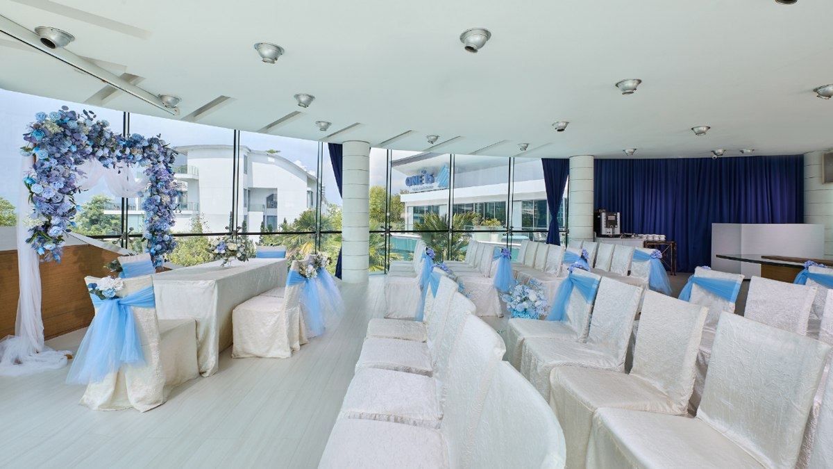 Weddings with a View: Intimate Weddings at the Iconic Building, ONE°15 Marina Sentosa Cove