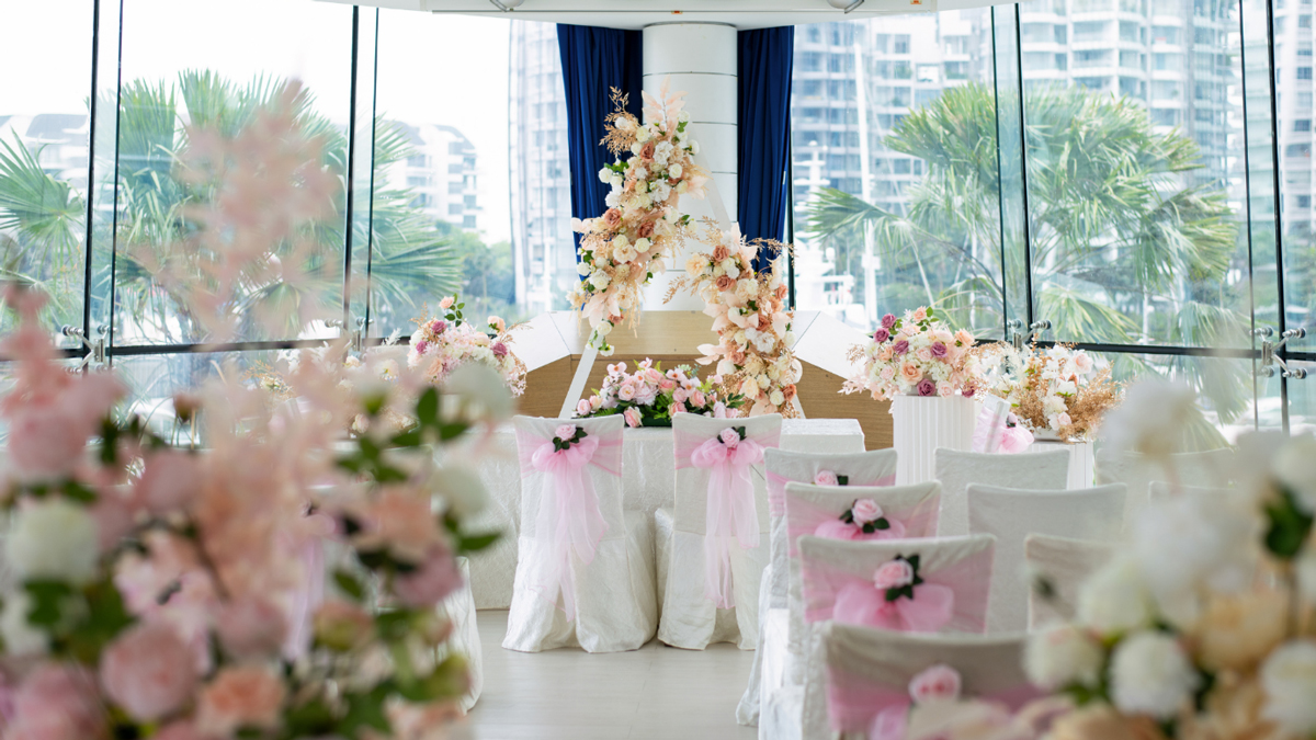 Weddings with a View: Intimate Weddings at the Iconic Building, ONE°15 Marina Sentosa Cove