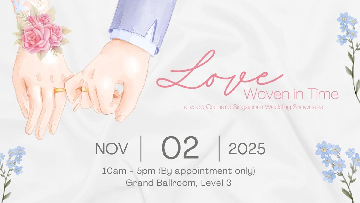 Love Woven in Time: A voco Orchard Singapore Wedding Showcase