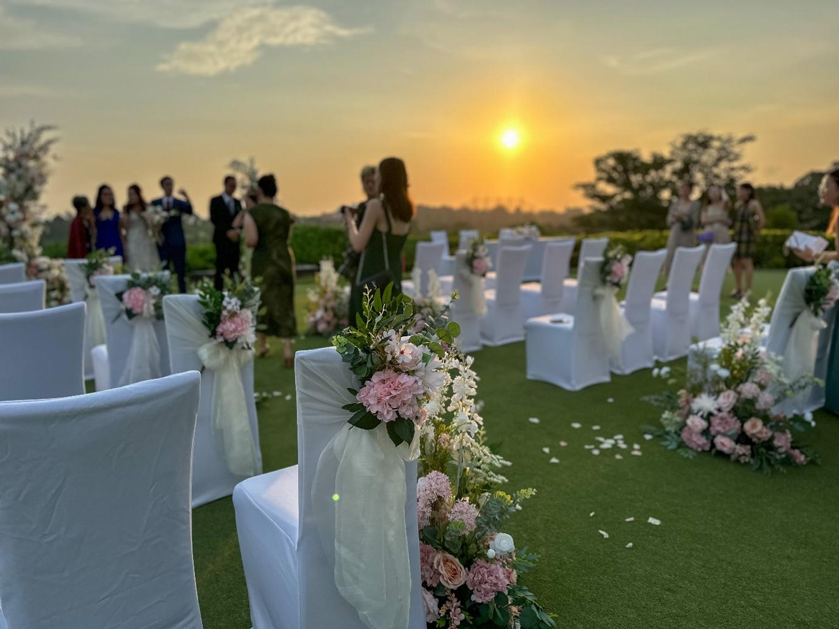 Celebrate your forever with Love, Lush & Elegance at Sentosa Golf Club