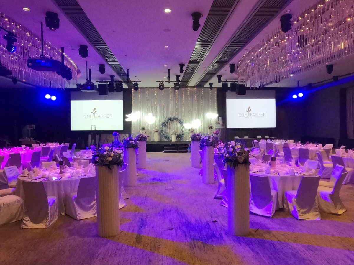 Your Wedding at One Farrer Hotel: Contemporary Elegance Meets Perfection