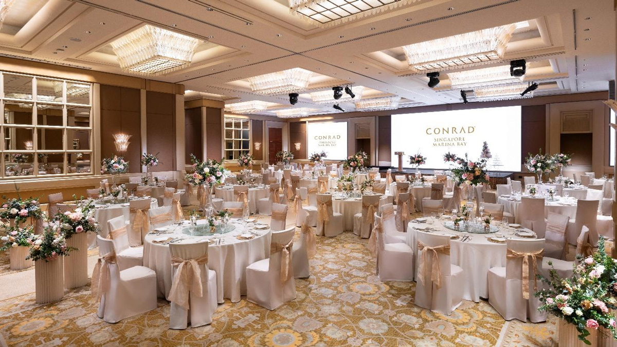 Conrad Singapore Marina Bay: Editor's Choice for Preferred Wedding Banquet 2026