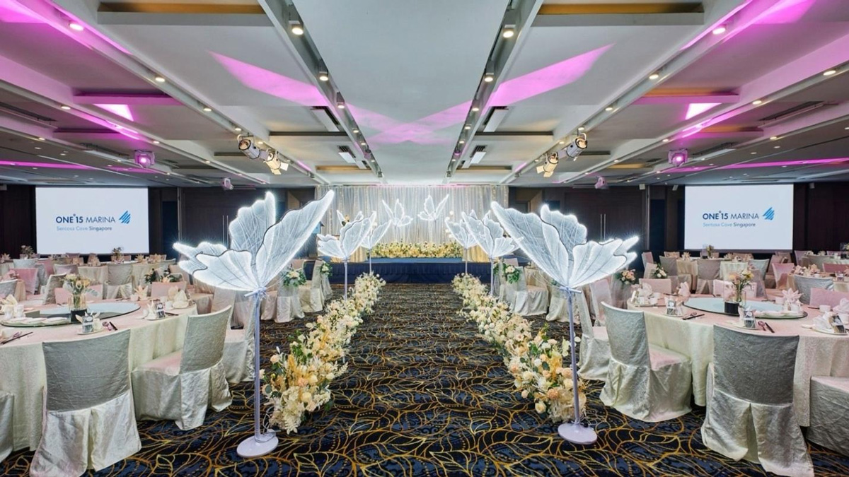 Waterfront Weddings for Every Tradition: Visit the Anchored in Love showcase at ONE°15 Marina Sentosa Cove on 11 July