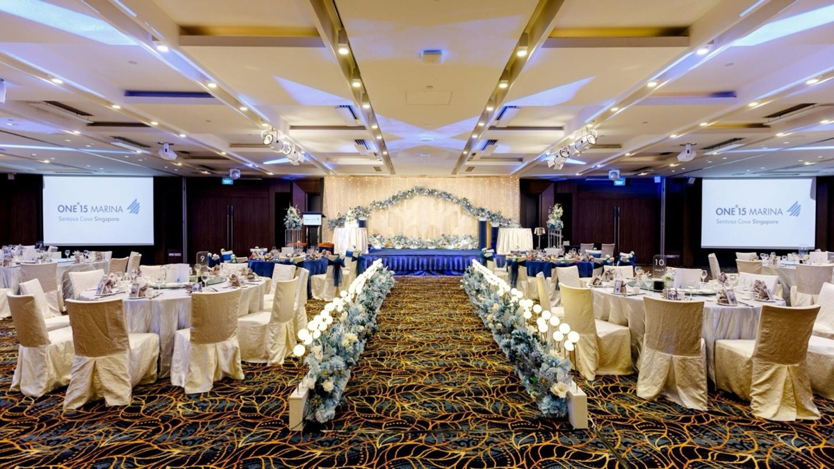 Waterfront Weddings for Every Tradition: Visit the Anchored in Love showcase at ONE°15 Marina Sentosa Cove on 11 July