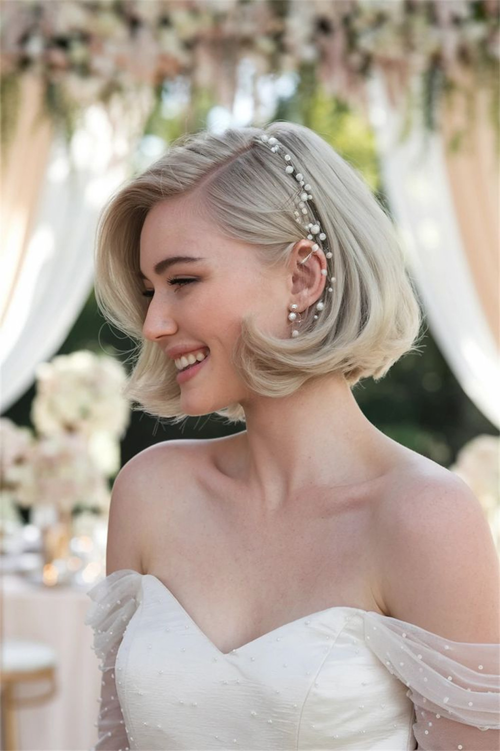 20 Best Hairstyle Ideas for Brides with Short Hair