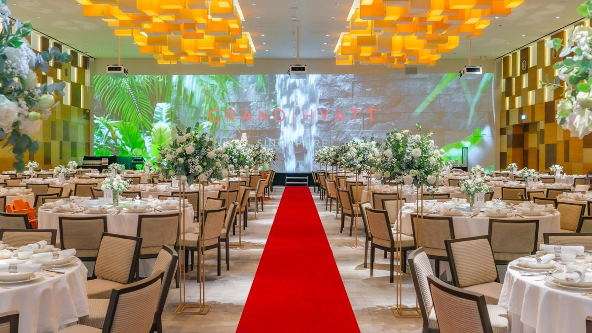 From the Grand Ballroom to The Gallery: Wedding Venues at Grand Hyatt Singapore
