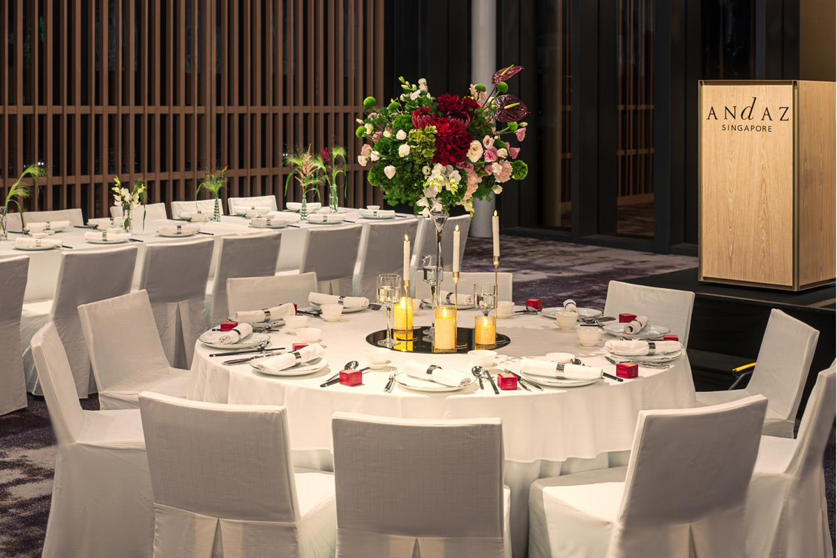 Getting Married at Andaz Singapore: The Glasshouse, Garden Studio and 2026 Rates for 2027 Weddings