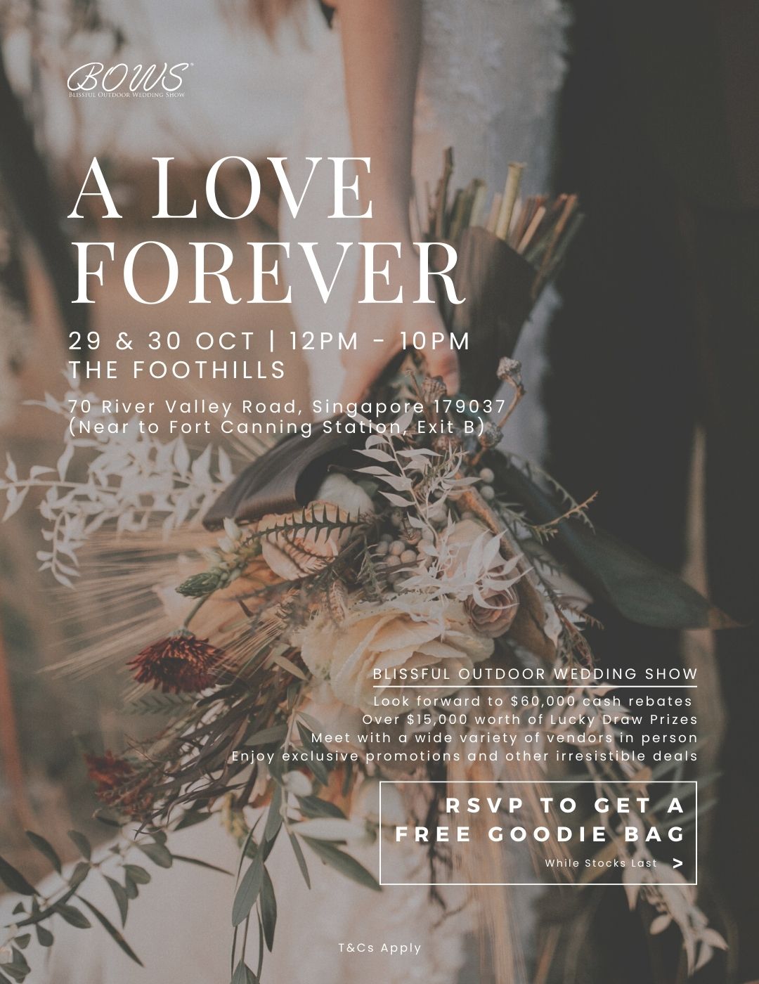 A Love Forever | 2022 Blissful Outdoor Wedding Show (BOWS)