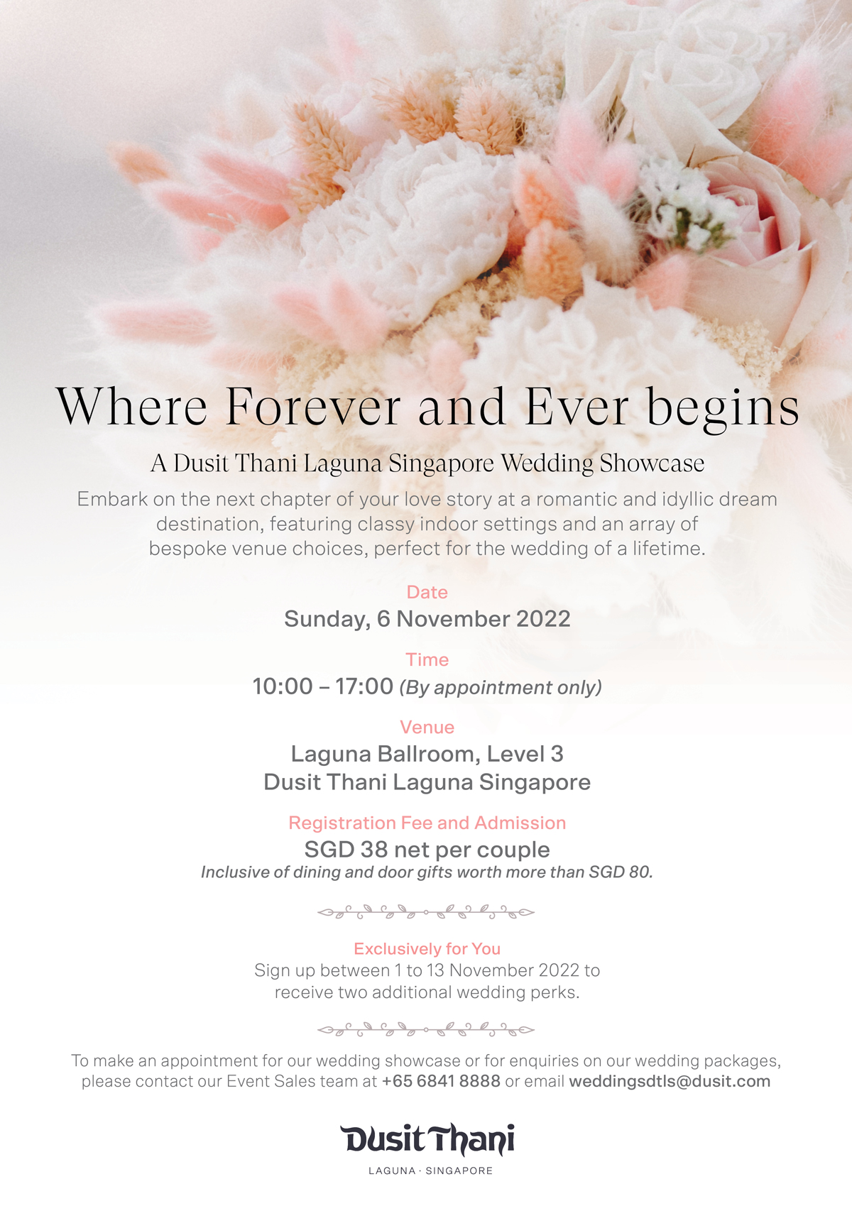 Where Forever and Ever Begins A Dusit Thani Laguna Singapore Wedding Showcase