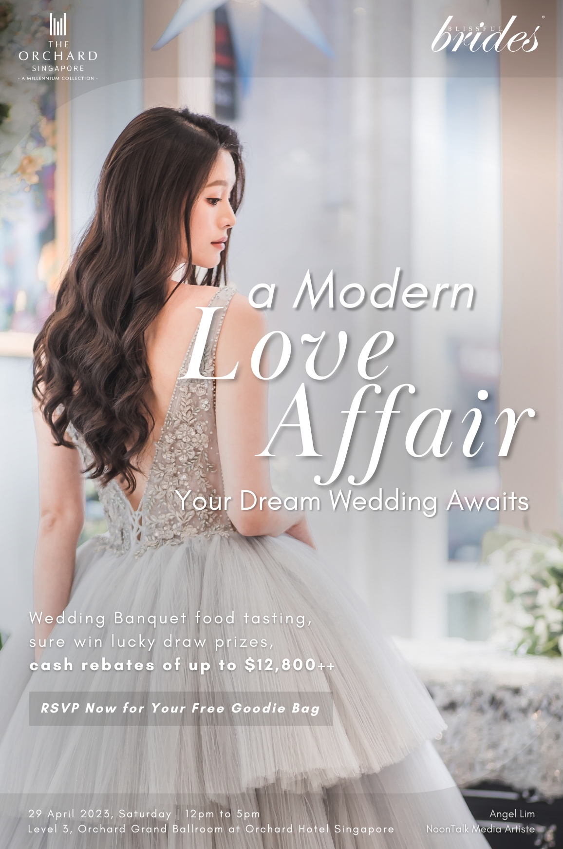 A Modern Love Affair: Orchard Hotel Singapore's Wedding Showcase by Blissful Brides