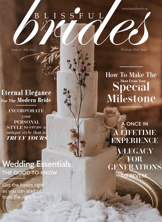 Blissful Brides Issue 35 | Wedding Magazine Singapore